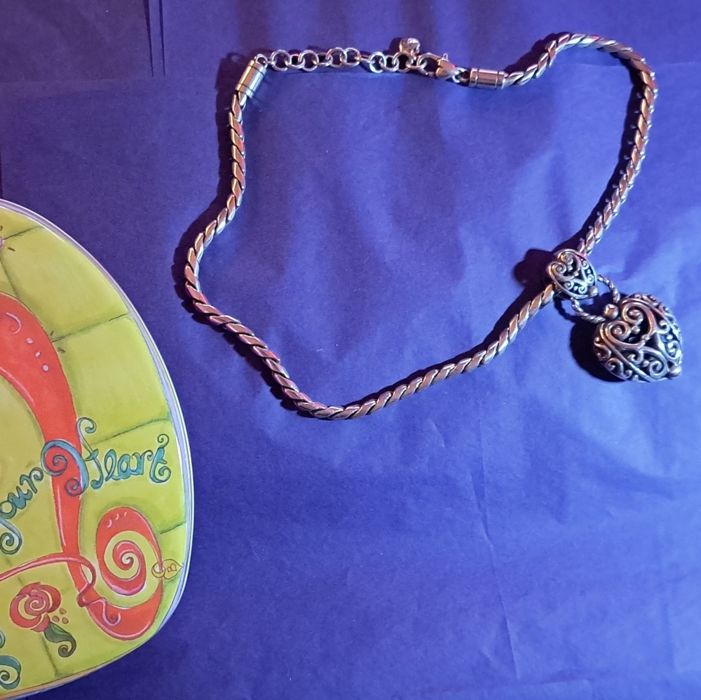 Brighton BIBI Chunky Heart Pendant Necklace 😍